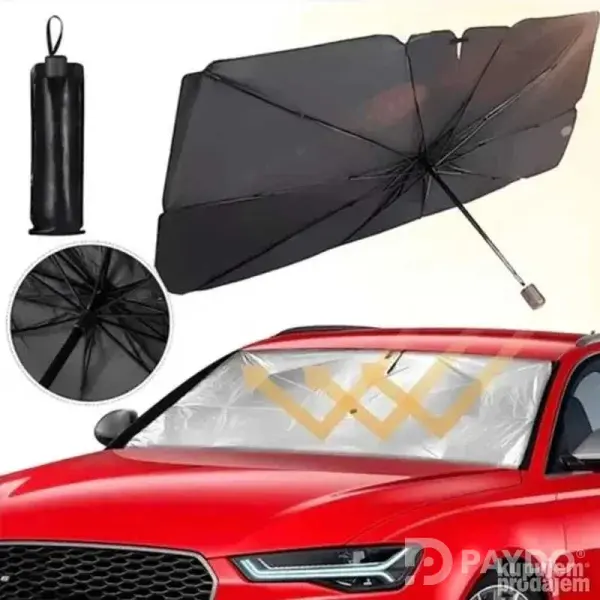 Зонтик для авто Green Lion Car Windshield Sunshade Umbrella