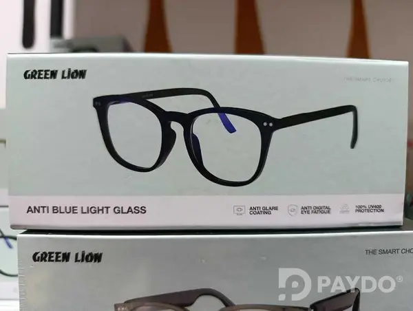 Антибликовые очки Green Lion Anti Blue Light Glass черный