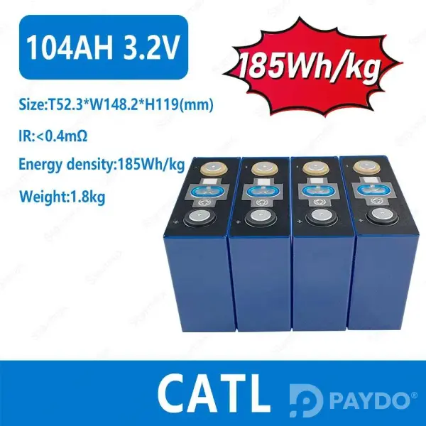 Аккумулятор LiFePO4 CATL 104Ач 3.2В