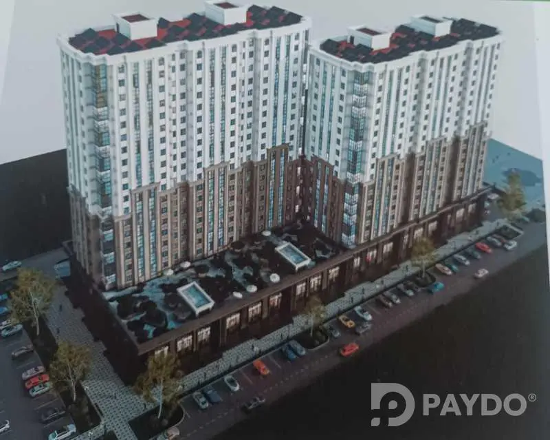 1-комн. • 3 этаж • 56 м² • Новостройка