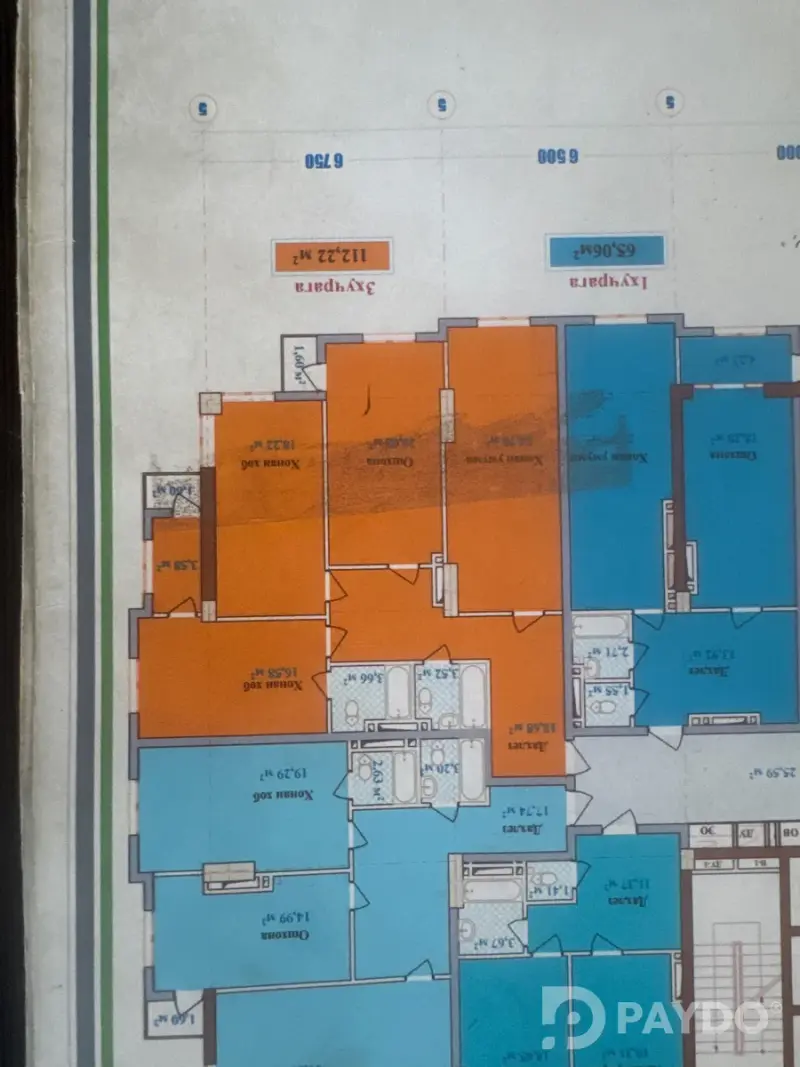 3-комн. • 11 этаж • 112.22 м² • Новостройка